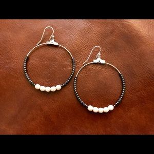 Cool, chic, beaded earrings.